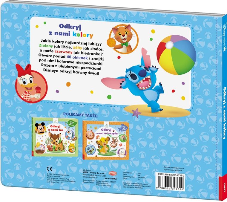 Disney Maluch. Odkryj z nami kolory OK-9203