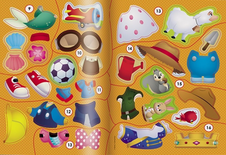 Disney Maluch. Ubieranka dla malucha. Kim jestem?