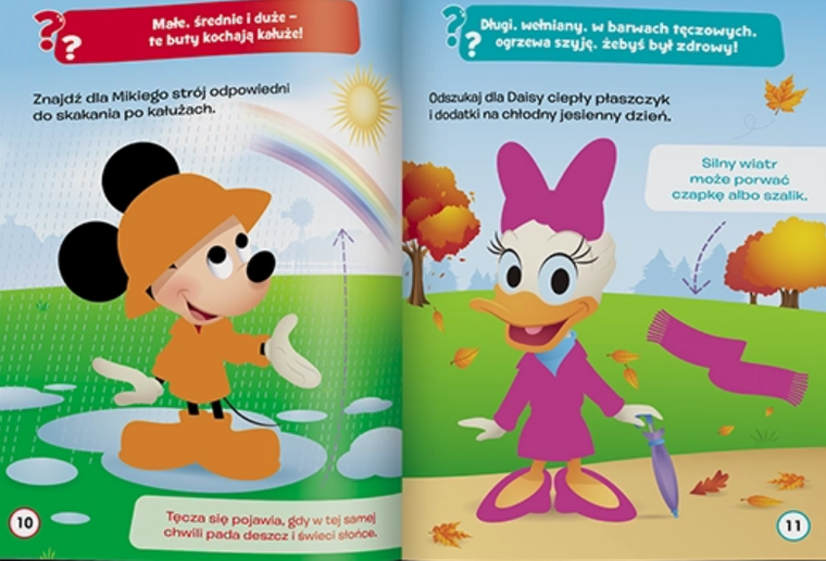 Disney Maluch. Ubieranka dla malucha. W co sie ubrać?