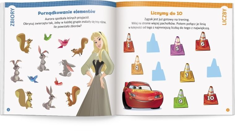 Disney Uczy. Elementarz matematyczny. Ćwiczenia