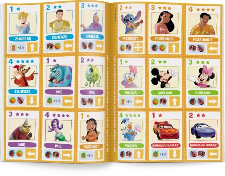 Disney uczy. Mix. Gry planszowe