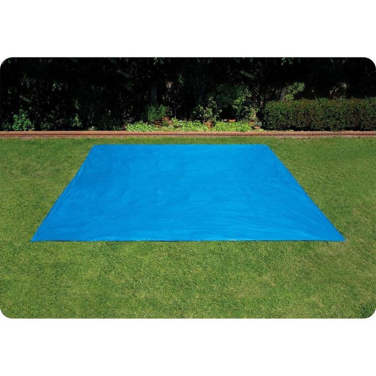 Dmuchane, uniwersalna mata pod basen ogrodowy, 274-274 cm