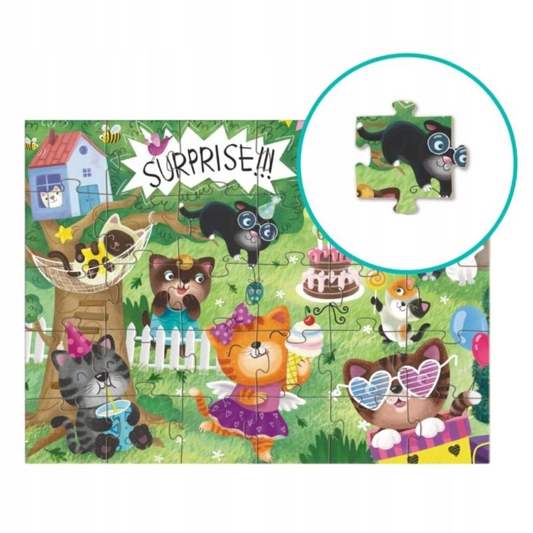 Dodo, Cat's holiday, puzzle, 30 elementów