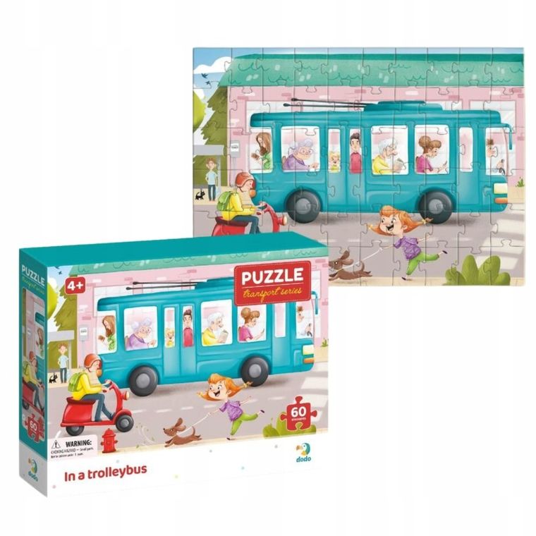 Dodo, In a trolleybus, puzzle, 60 elementów