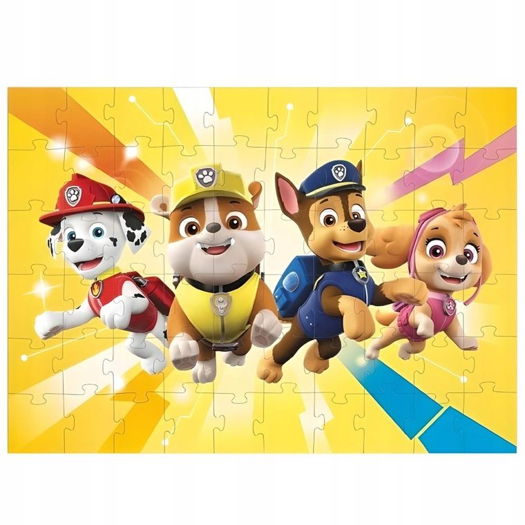 Dodo, Psi Patrol, puzzle z figurką, 60 elementów