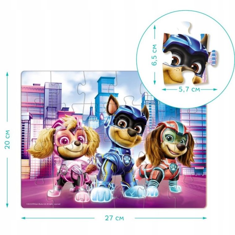 Dodo, Psi Patrol, Razem z przyjaciółmi, puzzle, 24 elementy