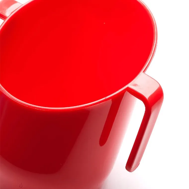 Doidy Cup, niezwykły kubeczek, czerwień strażacka, 3m+