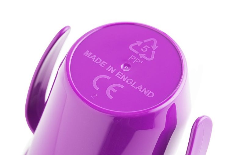 Doidy Cup, niezwykły kubeczek, jagodowy, 3m+