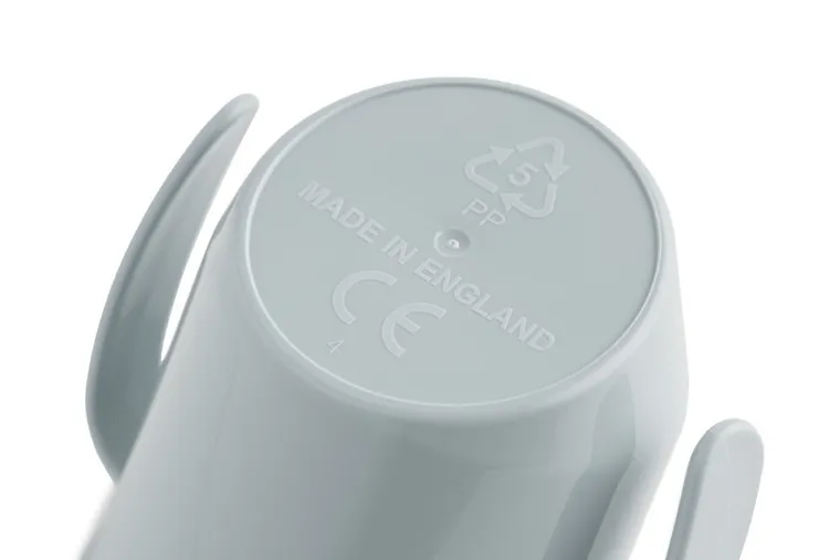 Doidy Cup, niezwykły kubeczek, szary, 3m+