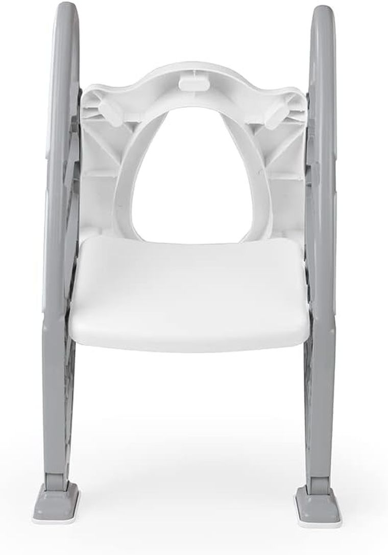 Dolu, nakładka na sedes z drabinką, szara