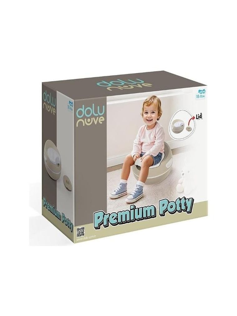 Dolu, Premium, nocnik, beżowy