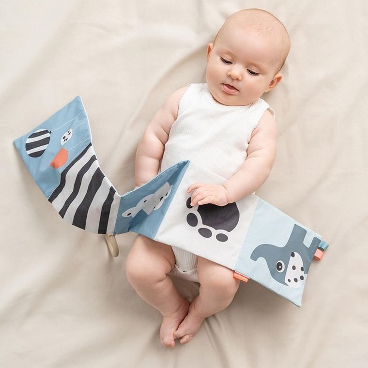 Done by Deer, Deer Friends, miękka książeczka harmonijka