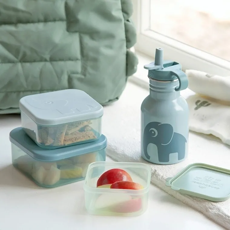 Done by Deer, Deer Friends, zestaw pojemników, blue, 3 szt.