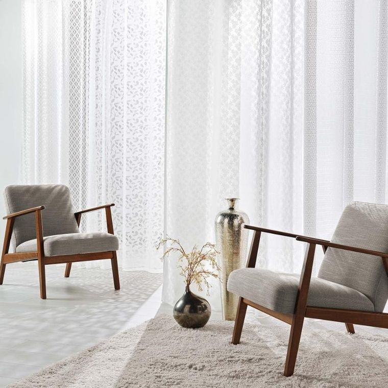 Douceur d'intérieur, firana na przelotkach, Odilia, 140-240 cm