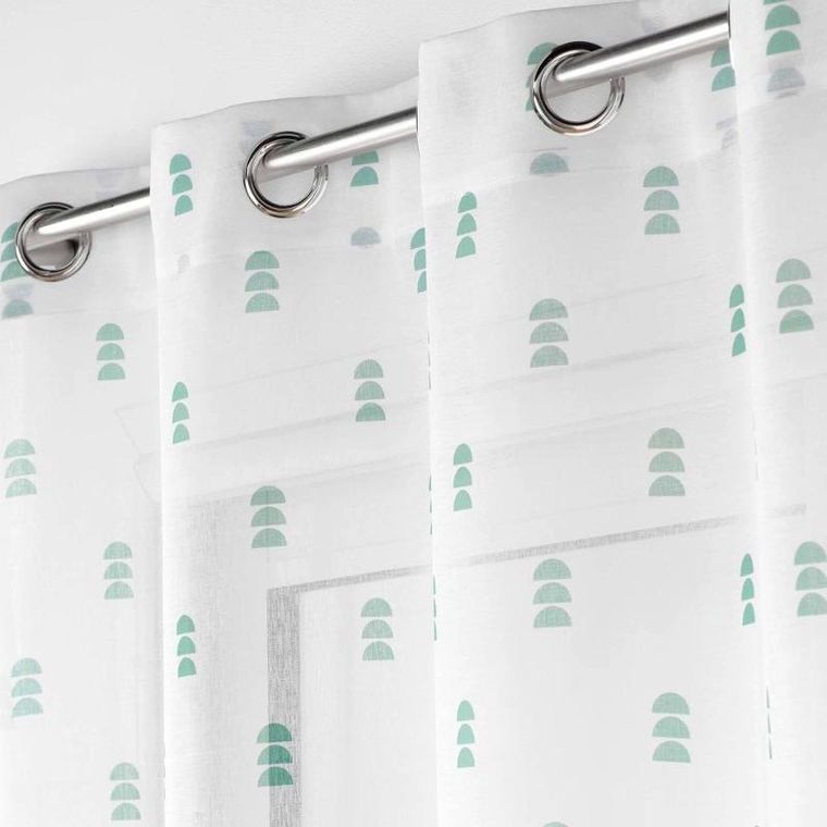 Douceur d'intérieur, firanka do pokoju dziecięcego, Geokid, geometryczny wzór, 140-240 cm