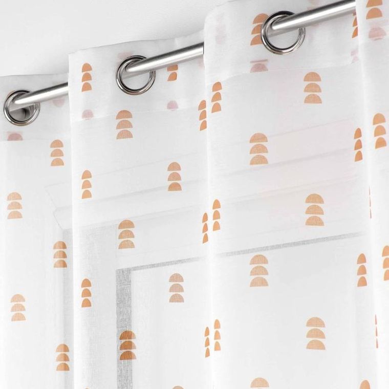 Douceur d'intérieur, firanka do pokoju dziecięcego, Geokid, geometryczny wzór, 140-240 cm