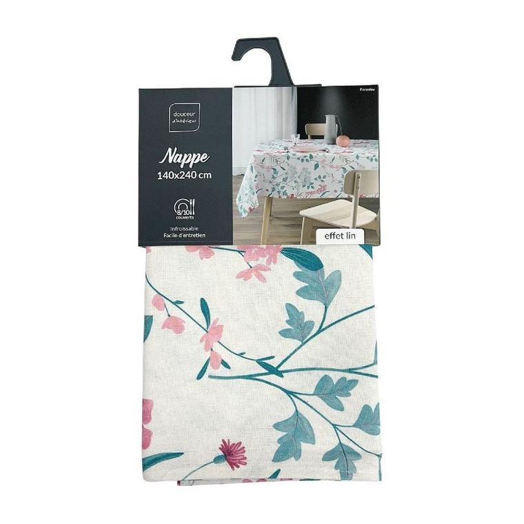 Douceur d'intérieur, Florantine, obrus poliestrowy, nadruk, 140-240 cm