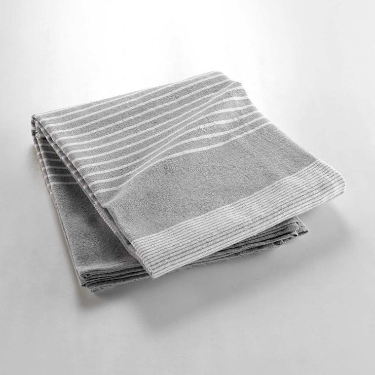 Douceur d'intérieur, narzuta na łóżko w paski, 180-220 cm, Adele