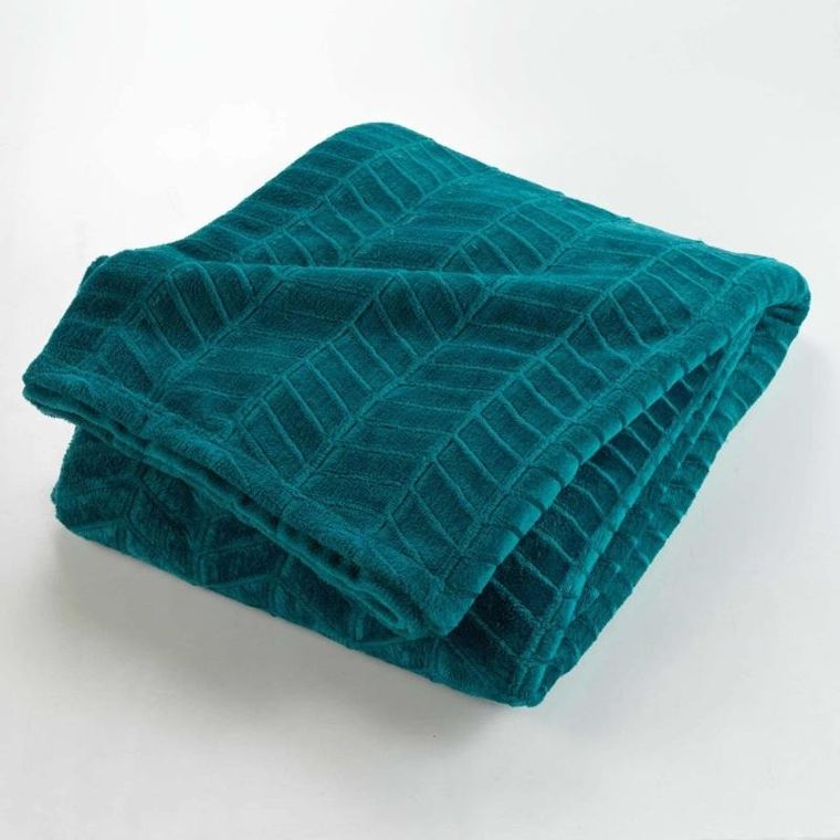 Douceur d'intérieur, narzuta z tłoczonym wzorem, Arya, 180-220 cm