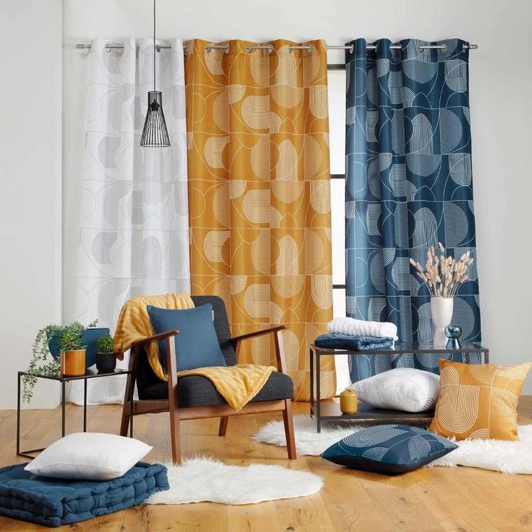 Douceur d'intérieur, narzuta z tłoczonym wzorem, Esquisse, 125-150 cm