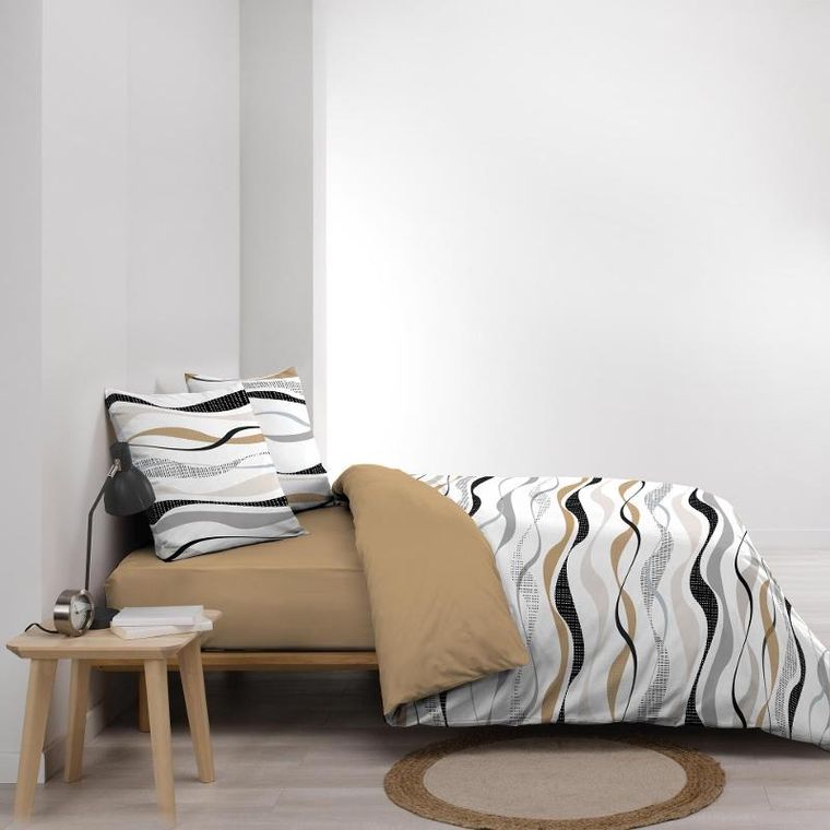 Douceur D'intérieur, Natura, 3-częściowy komplet pościeli, 240-220 cm