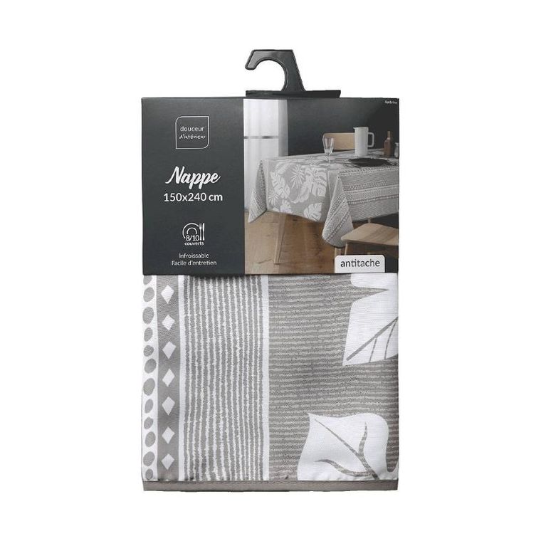 Douceur d'intérieur, obrus poliestrowy z nadrukiem, Ambrine, 150-240 cm