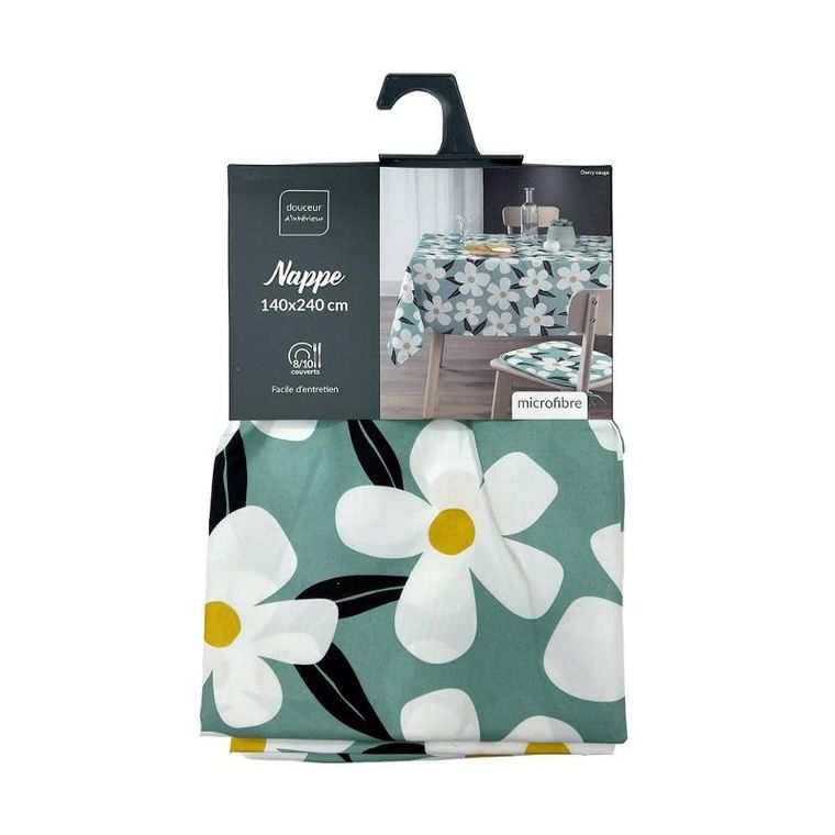 Douceur d'intérieur, obrus poliestrowy z nadrukiem, Darcy, 140-240 cm