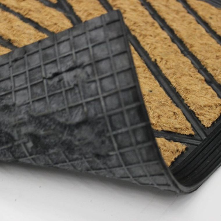 Douceur d'intérieur, prostokątna wycieraczka z włóknem kokosowym, Lozys, 45-75 cm