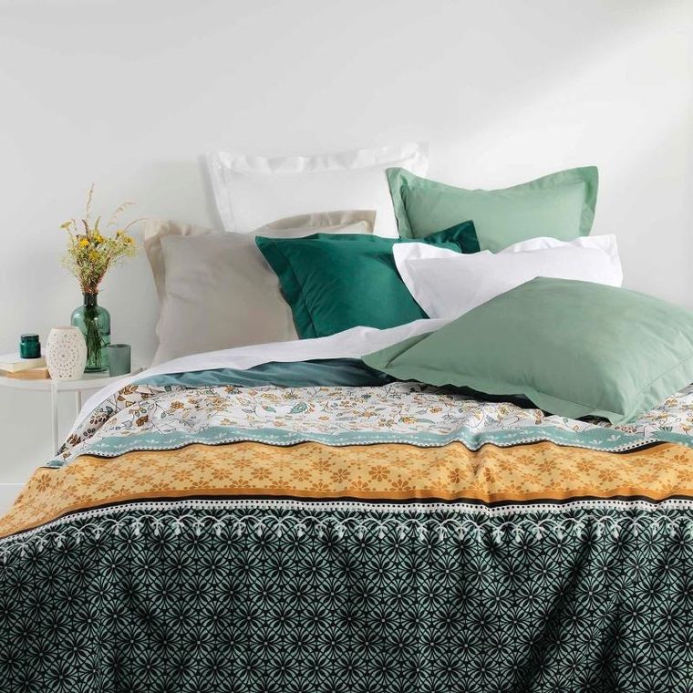 Douceur d'intérieur, prześcieradło z organicznej bawełny, 240-300 cm