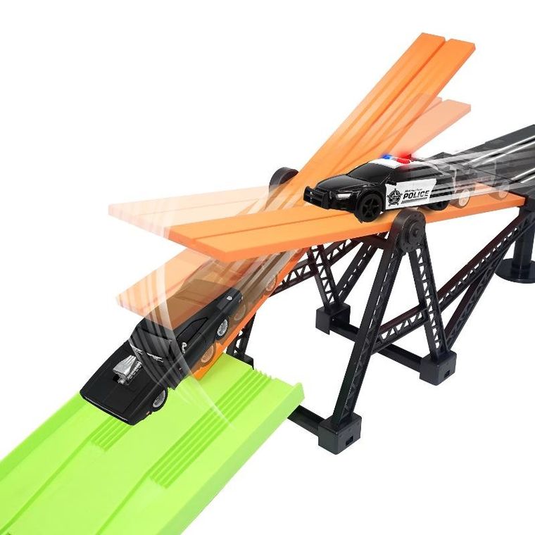 Dragon I, Szybcy i Wściekli, tor wyścigowy z pojazdami, 3,3m