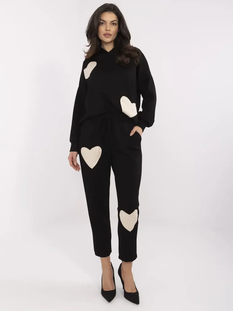 Dres damski, czarny, Italy Moda