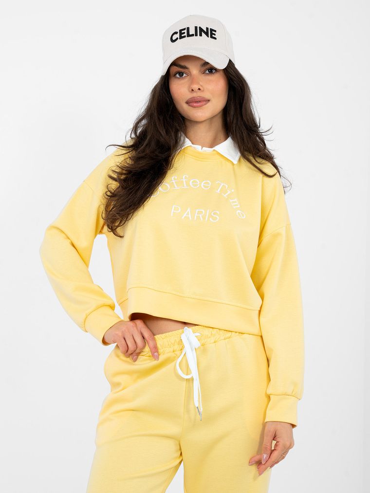 Dres damski, żółty, Italy Moda