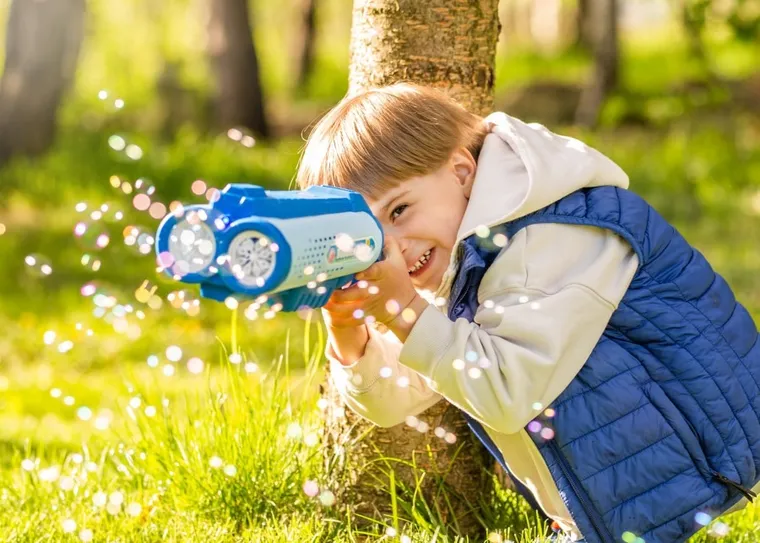 Dumel Discovery, Double Bubble Shooter, podwójna wyrzutnia baniek mydlanych