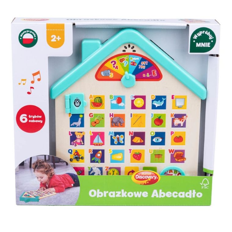 Dumel Discovery, Obrazkowe Abecadło, zabawka interaktywna