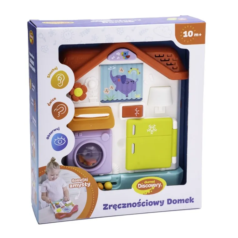 Dumel Discovery, Zręcznościowy Domek, zabawka interaktywna