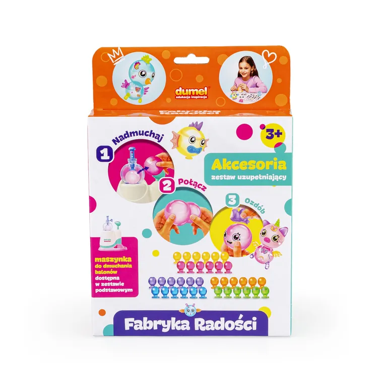Dumel, Fabryka Radości, Balony, akcesoria, zestaw uzupełniający