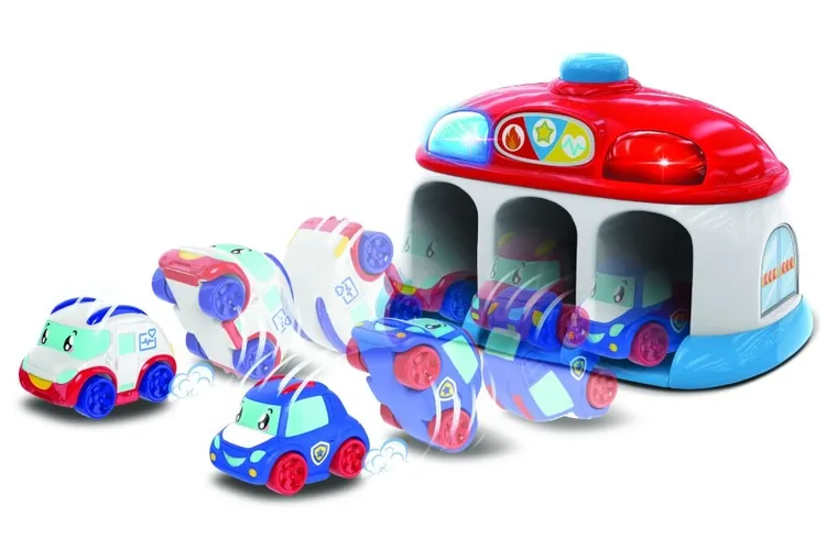 Dumel, Flota Miejska Tiny, stacja ratownicza z pojazdami, 3 szt.