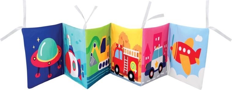 Dumel, miękka książeczka harmonijka, kolor