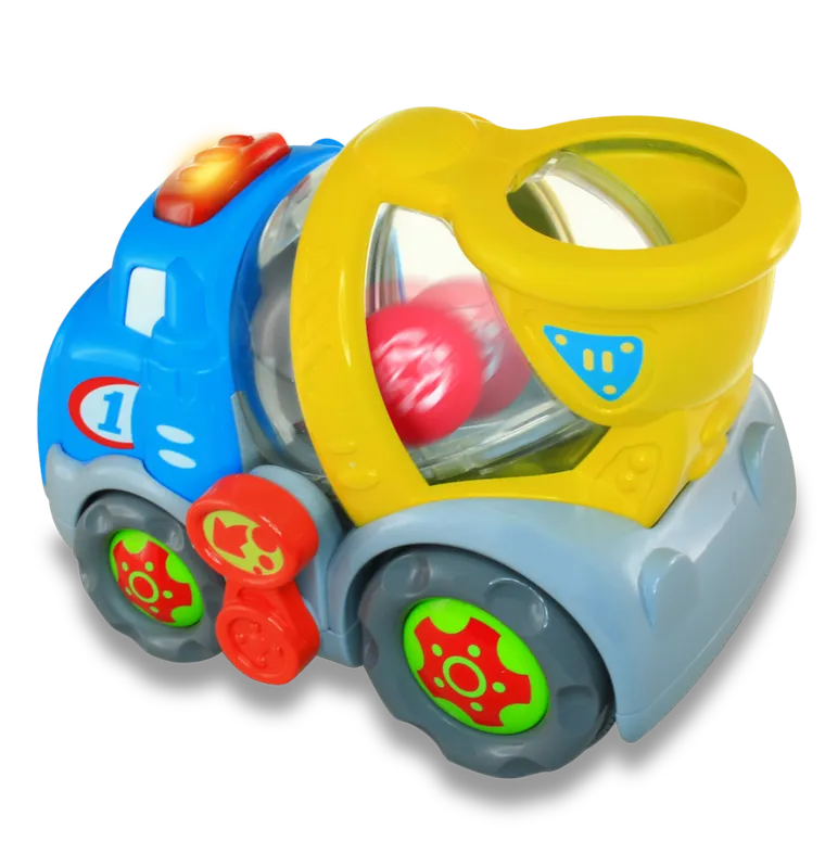 Dumel, Piłeczkowy Benio, pojazd interaktywny z piłeczkami