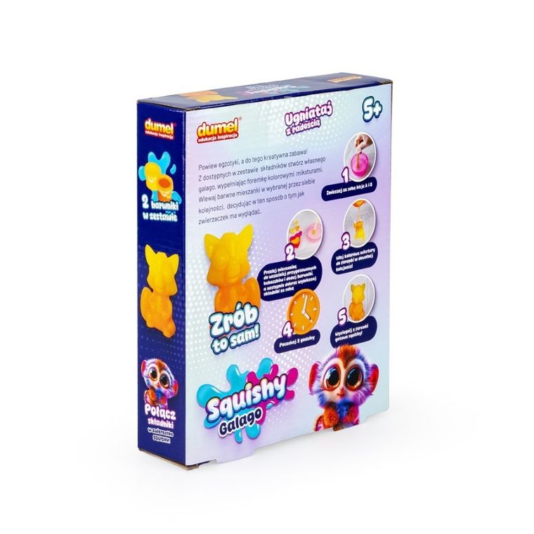 Dumel, Squishy, Galago, zestaw kreatywny