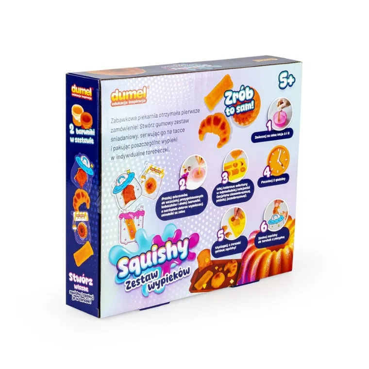 Dumel, Squishy, Zestaw wypieków, zestaw kreatywny