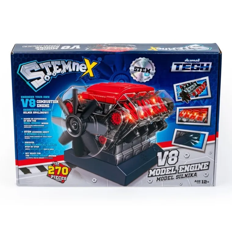 Dumel Tech, Model Silnika V8, zestaw edukacyjny