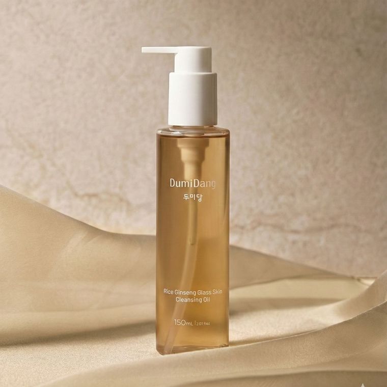Dumidang, Rice Ginseng Glass Skin, olejek do demakijażu, 150 ml