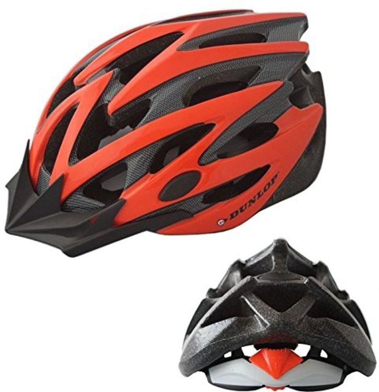 Dunlop, kask rowerowy regulowany, mtb red, rozmiar L 58-61 cm