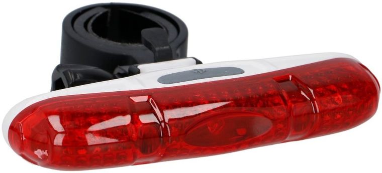 Dunlop, lampka rowerowa, na tył, 5 LED