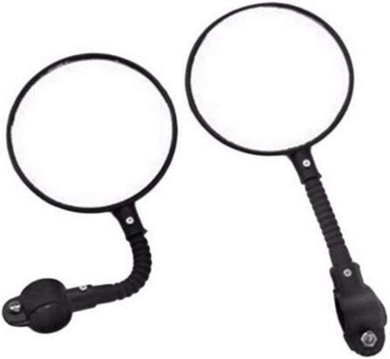 Dunlop, lusterko rowerowe na kierownicę, z odblaskiem