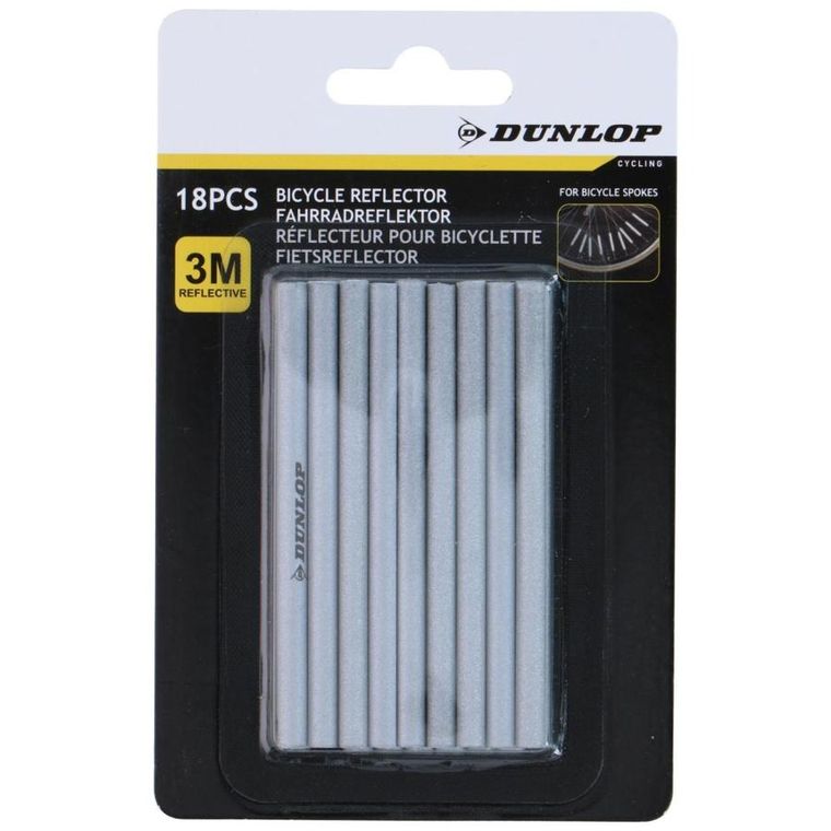 Dunlop, odblaski na szprychy rowerowe, 18 szt.
