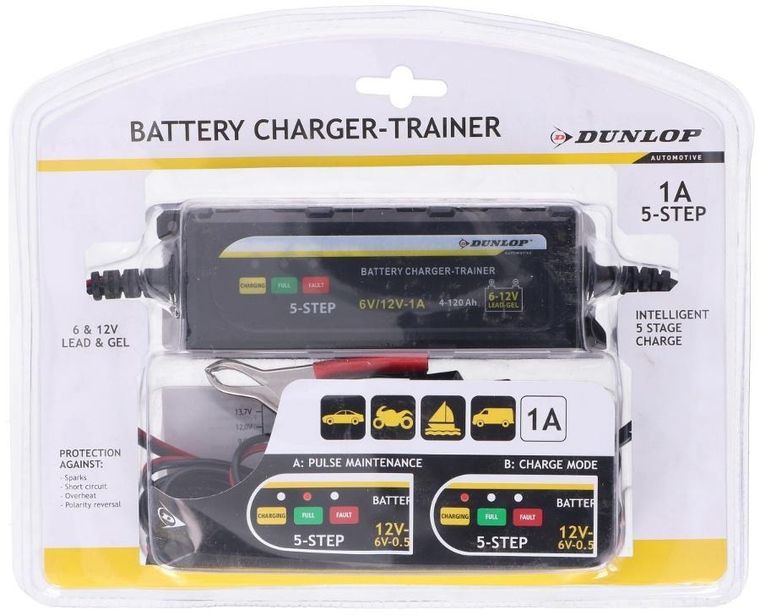 Dunlop, prostownik do akumulatorów