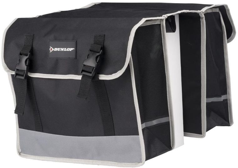 Dunlop, sakwa rowerowa podwójna, na bagażnik, 26l