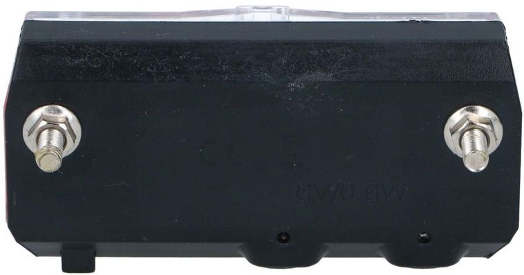 Dunlop, tylne światło rowerowe, 3 LED SMD